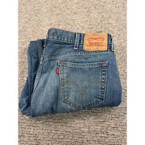 Levi's 539 Vintage Straight Jeans Mens 38x32 Medium Blue Denim Western Y2K VTG